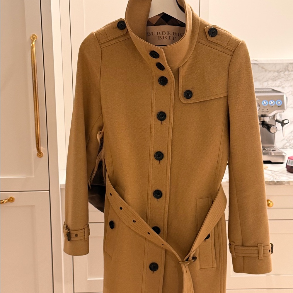 Burberry Women's Camel Trench Coat
